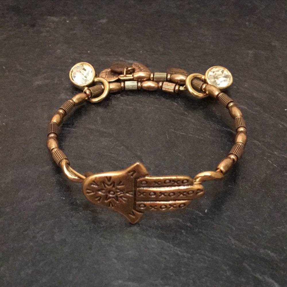 Alex + Ani Hamsa Charm Bracelet